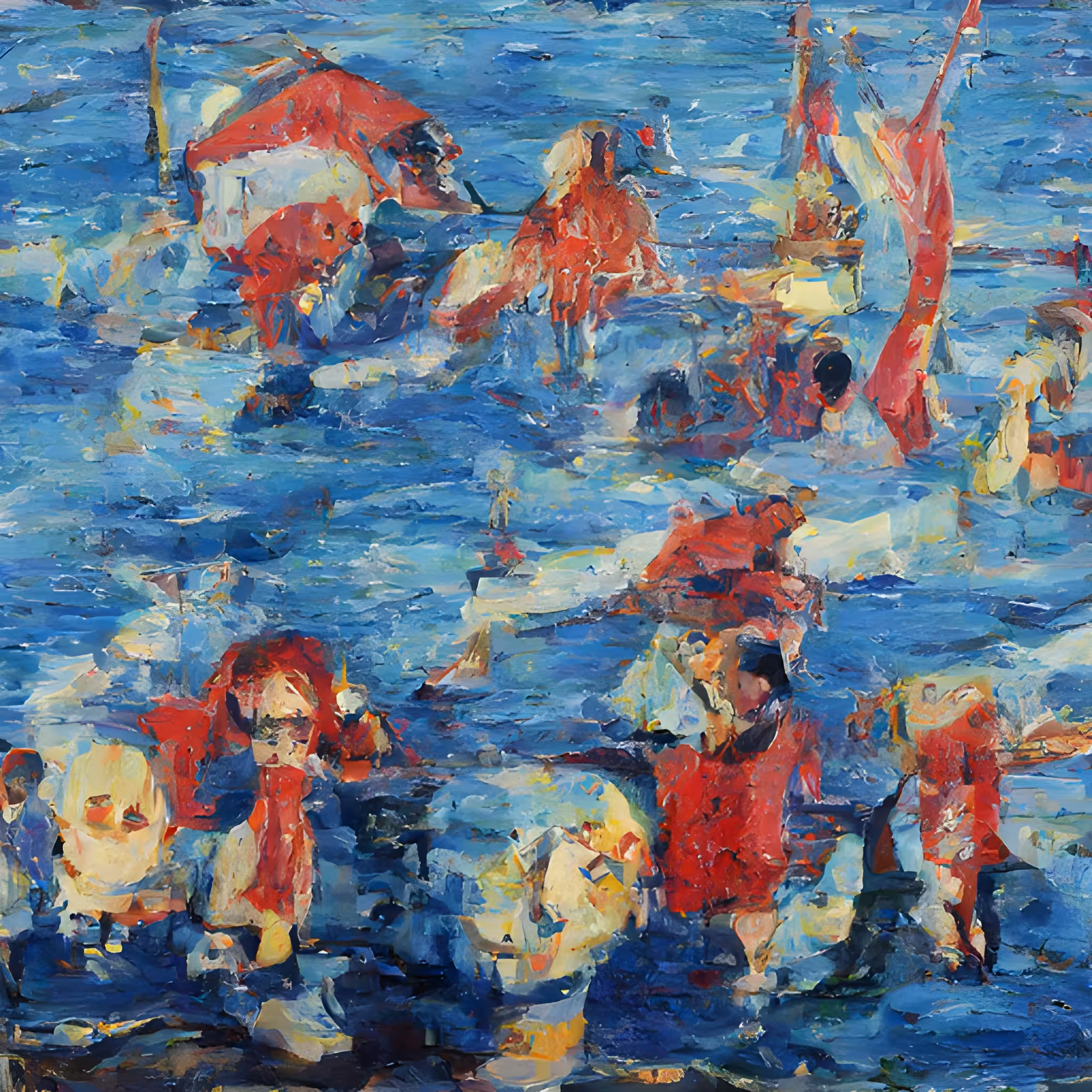 Bored ape yacht club oil on canvas