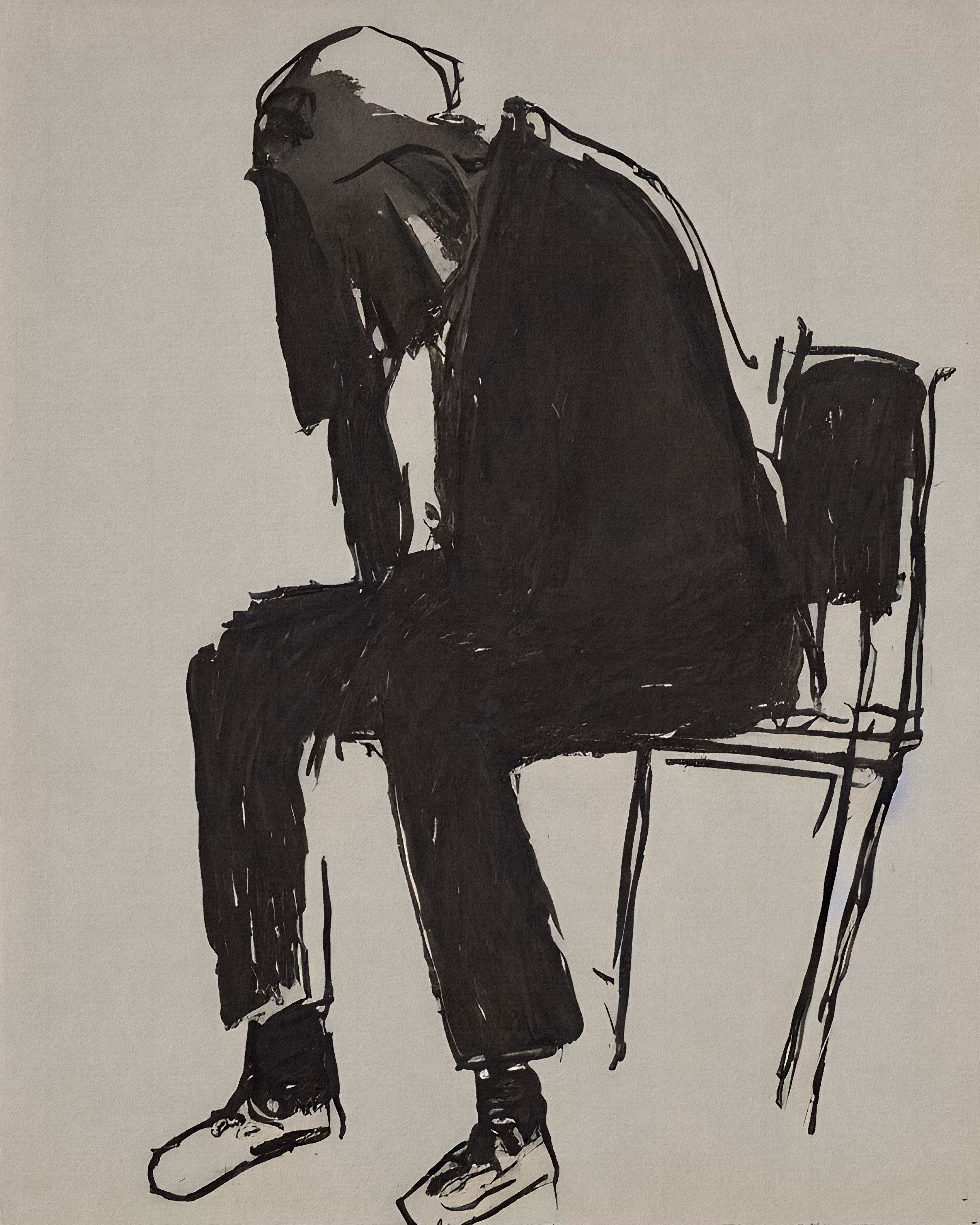 sad man