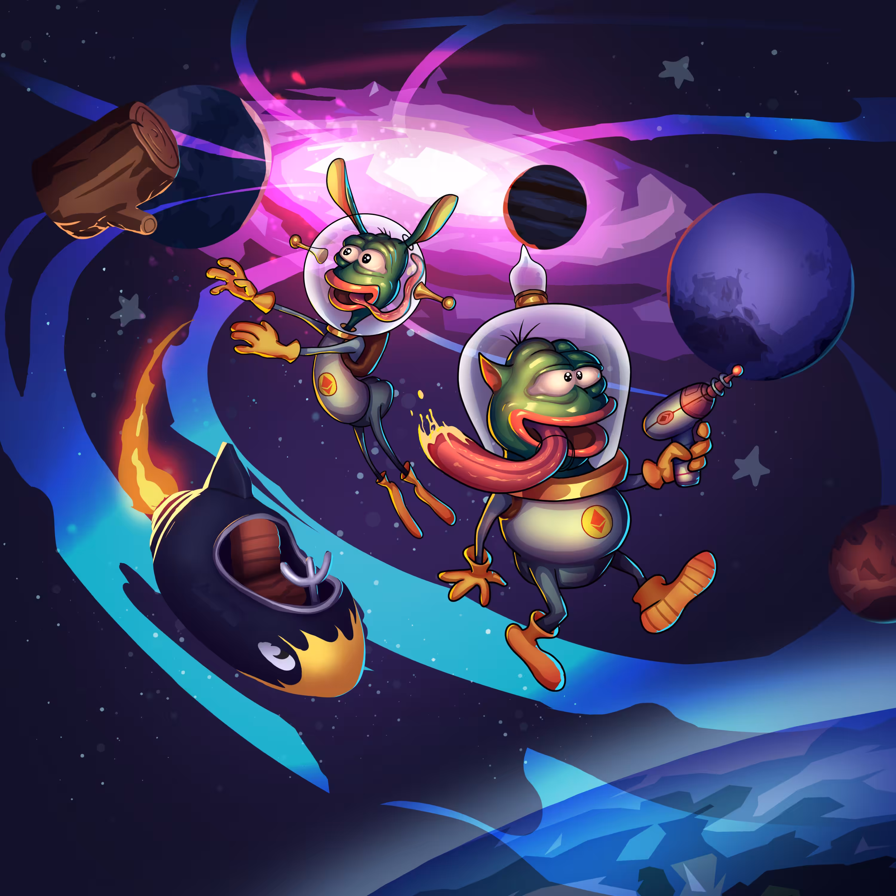 Pep & Pepy - Space Madness
