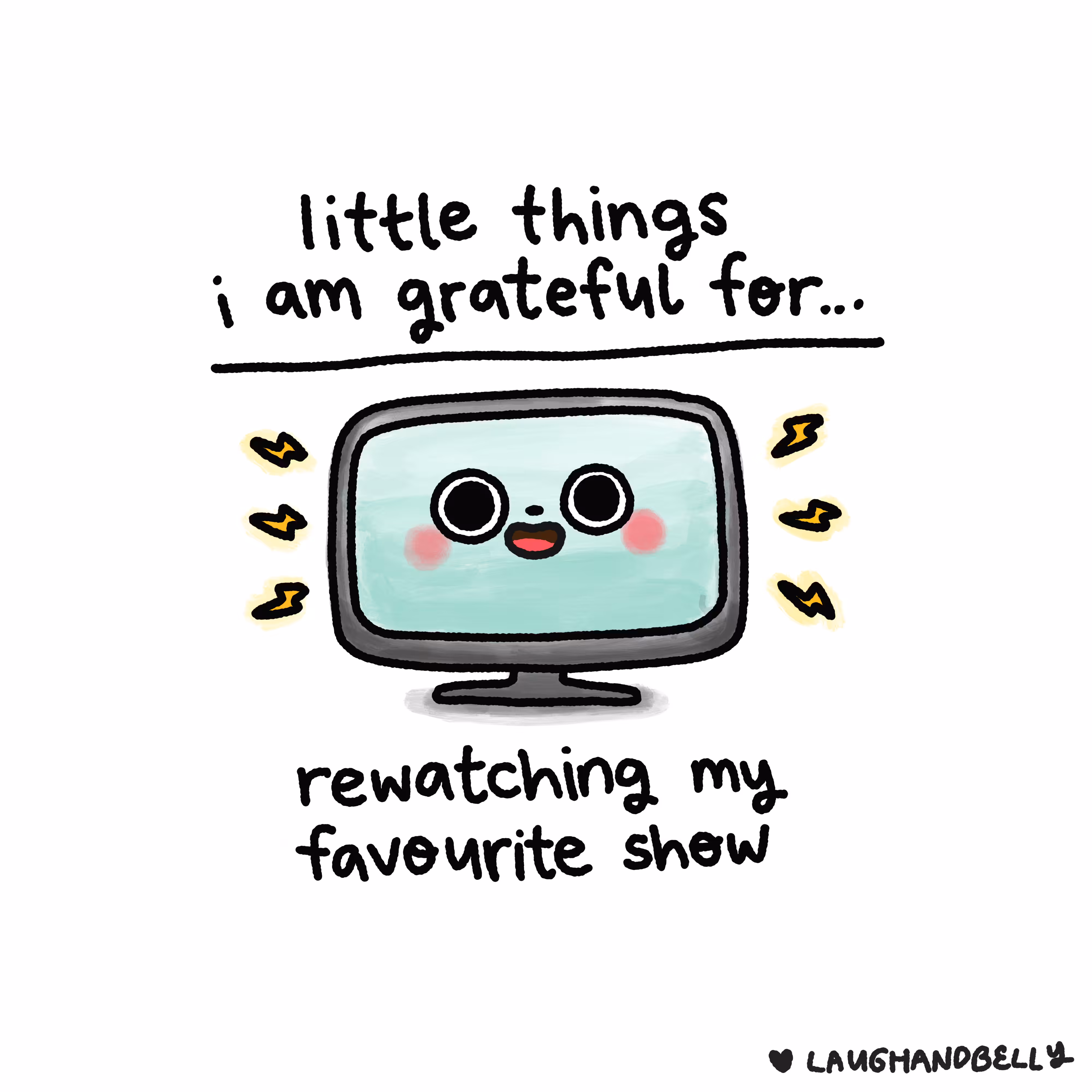 little things i am grateful for: Rewatching my favourite show