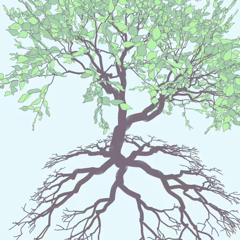 Multi angle control 3D fractal tree #2