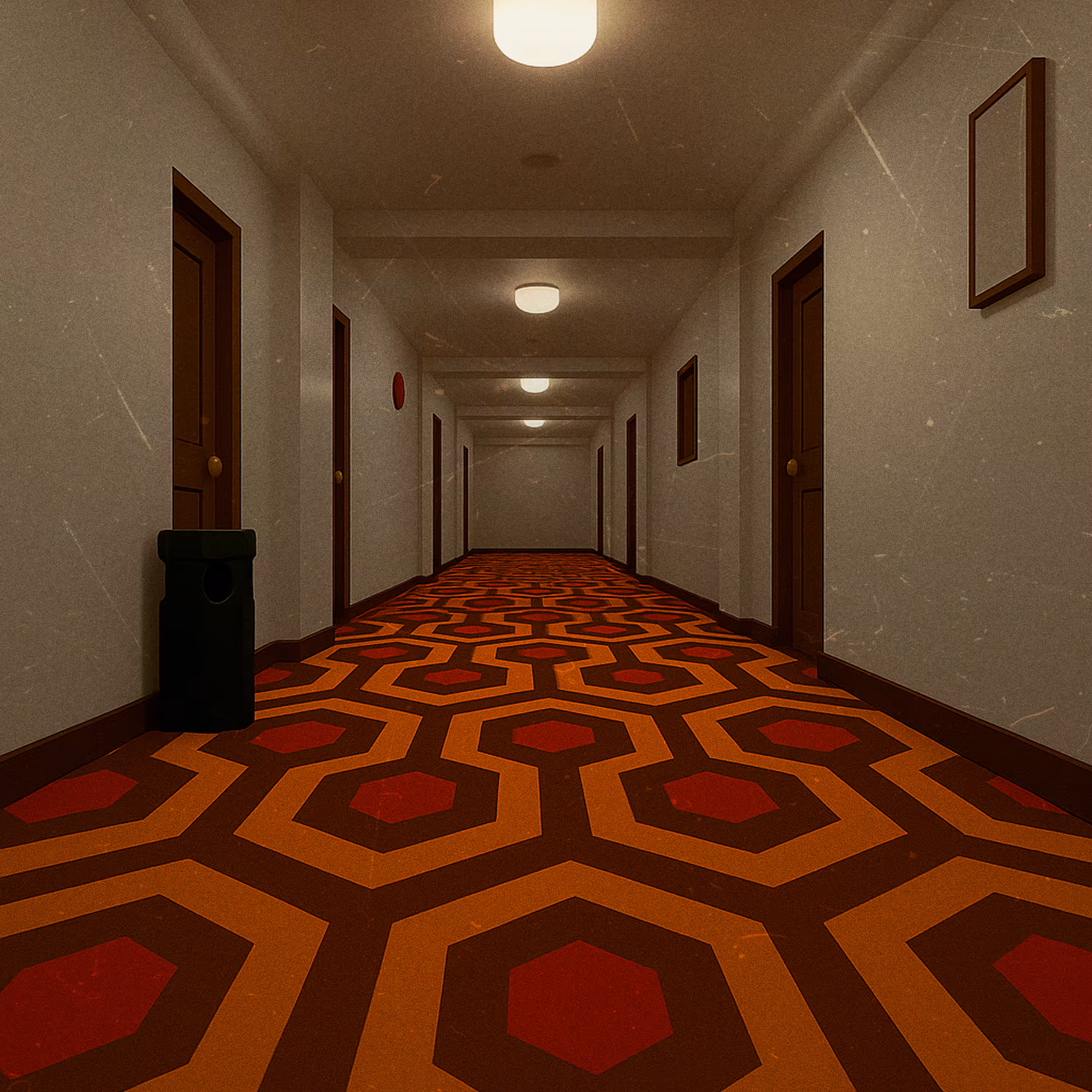 Hall Scene - directed by Stanley Kubrick