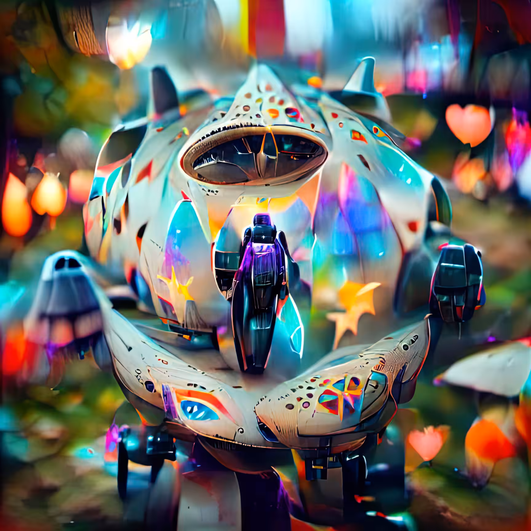 Anne Spalter AI Spaceships: Fields Sentient 212/501