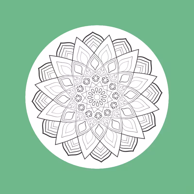 Hypnotic Mandala Series I #1