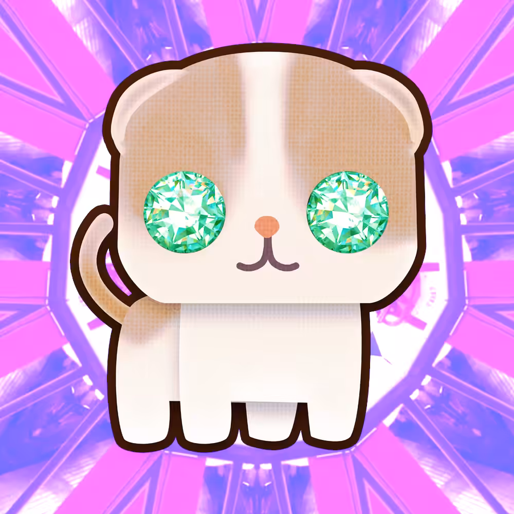 My Diamond Cat: Scottish Fold