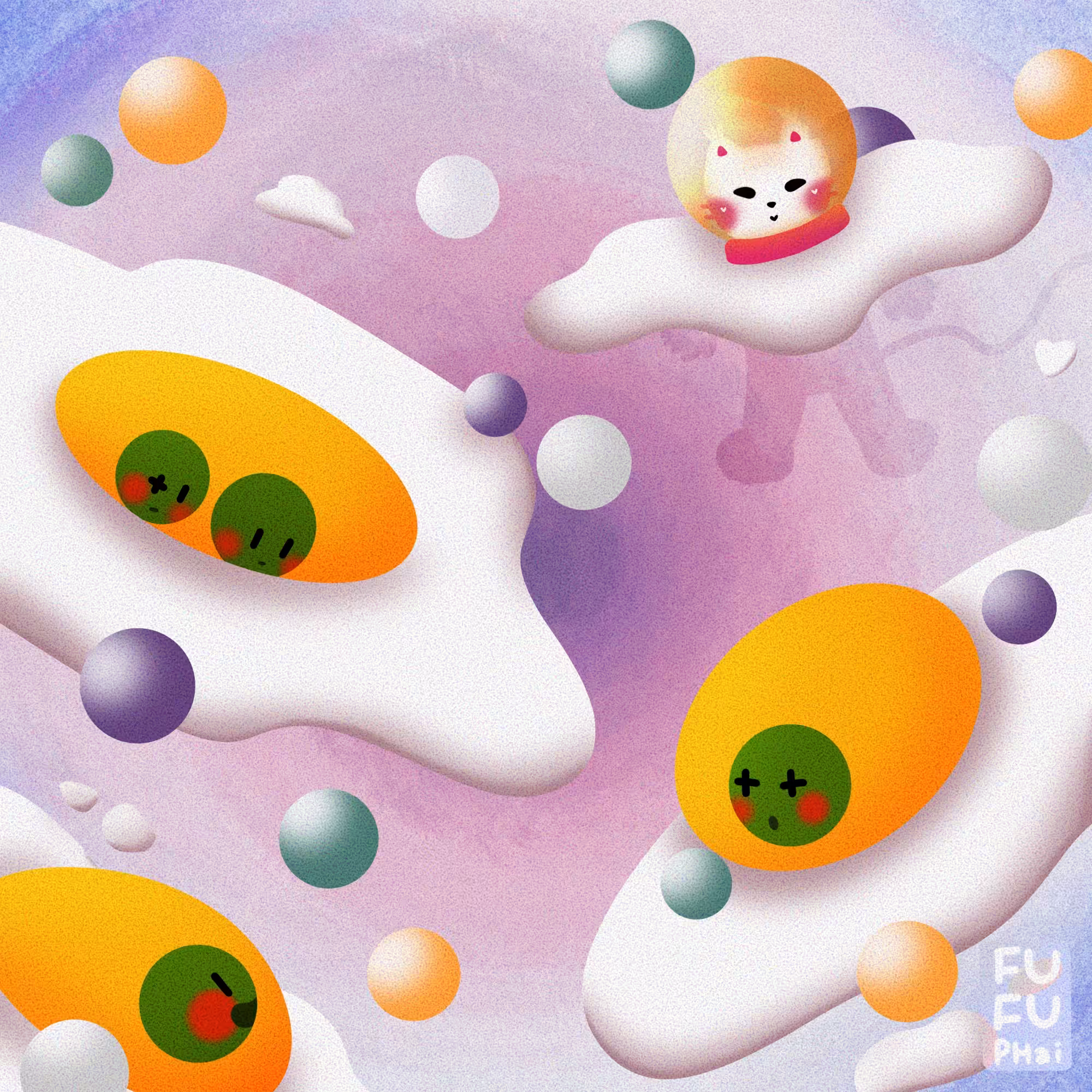 Fufu in Bualoy Sweet Egg Galaxy