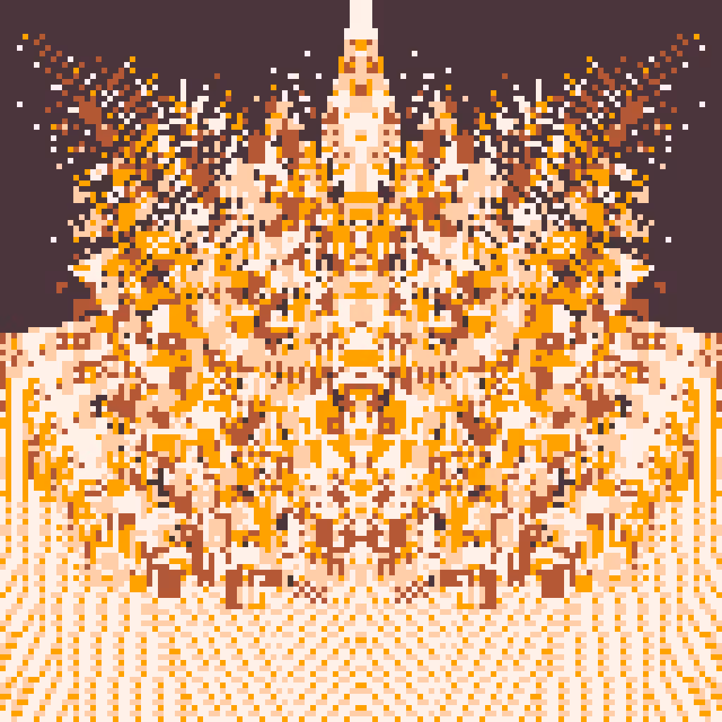 Ideocartogrpahy: Hyperspectral Temples #9