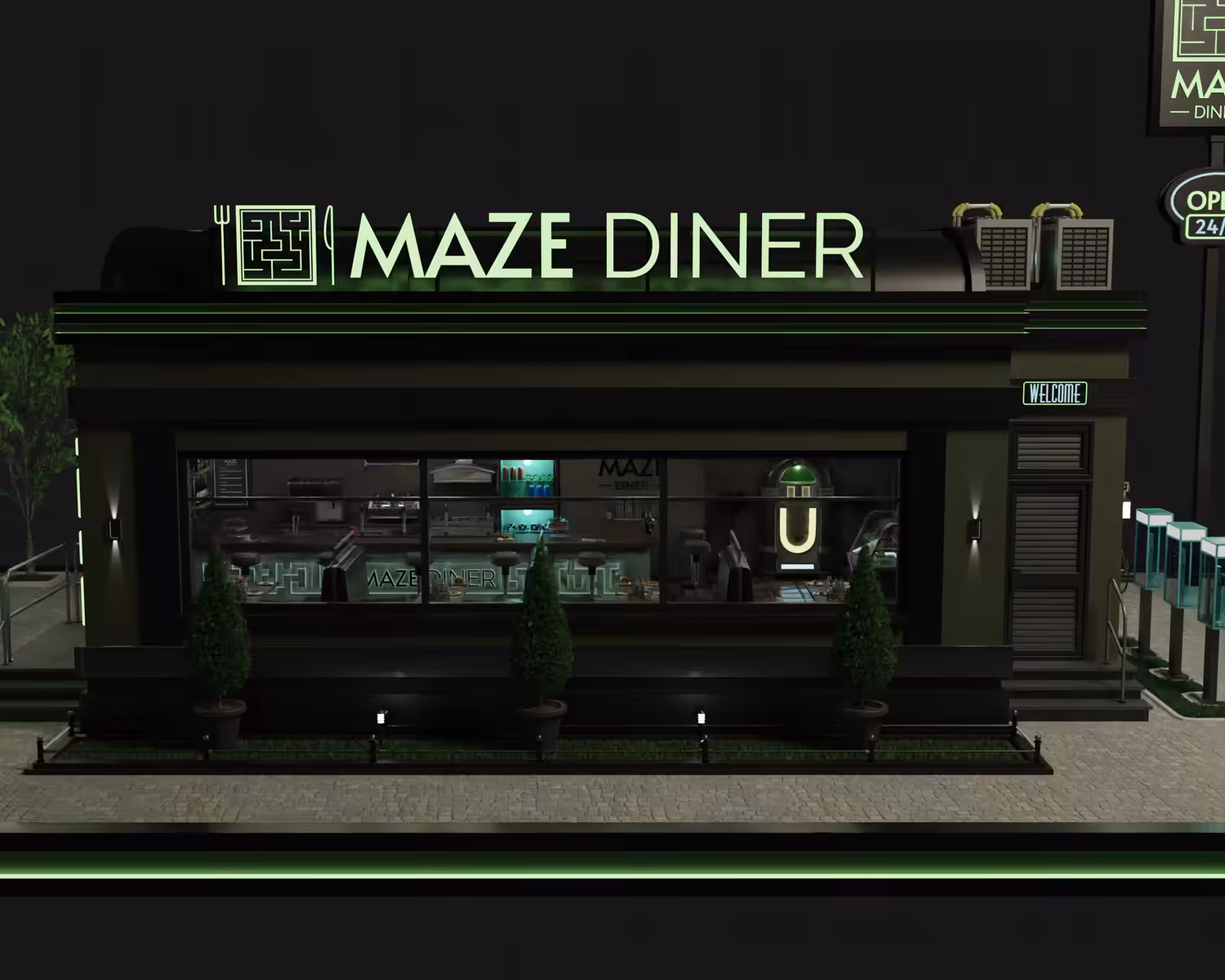 Maze Diner