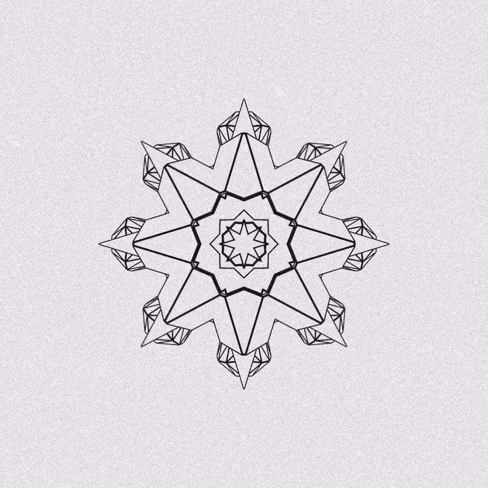 Monochrome Kaleido #364