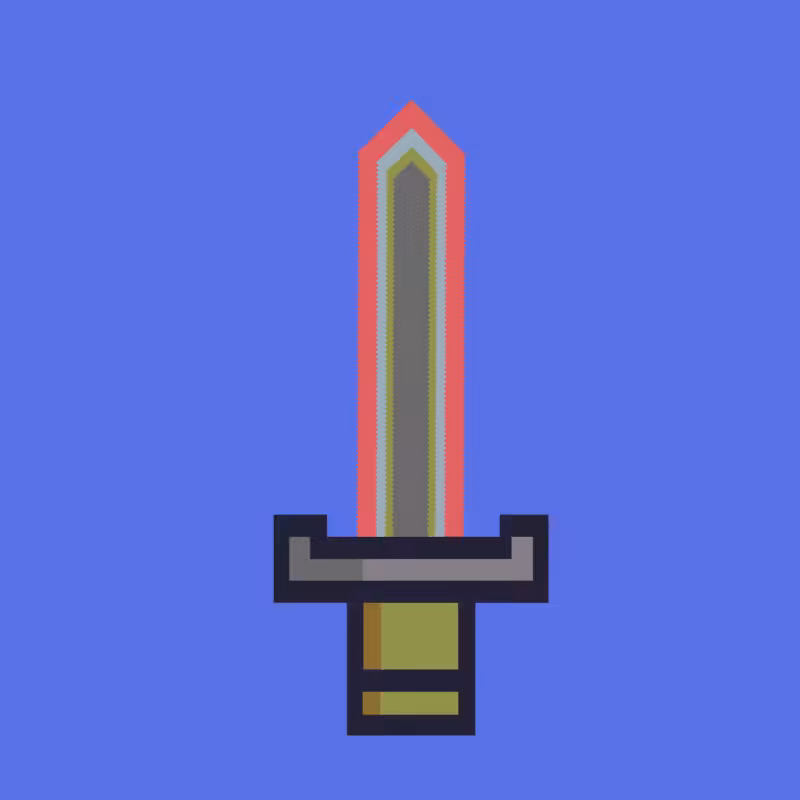 Generative Pixel Swords #8