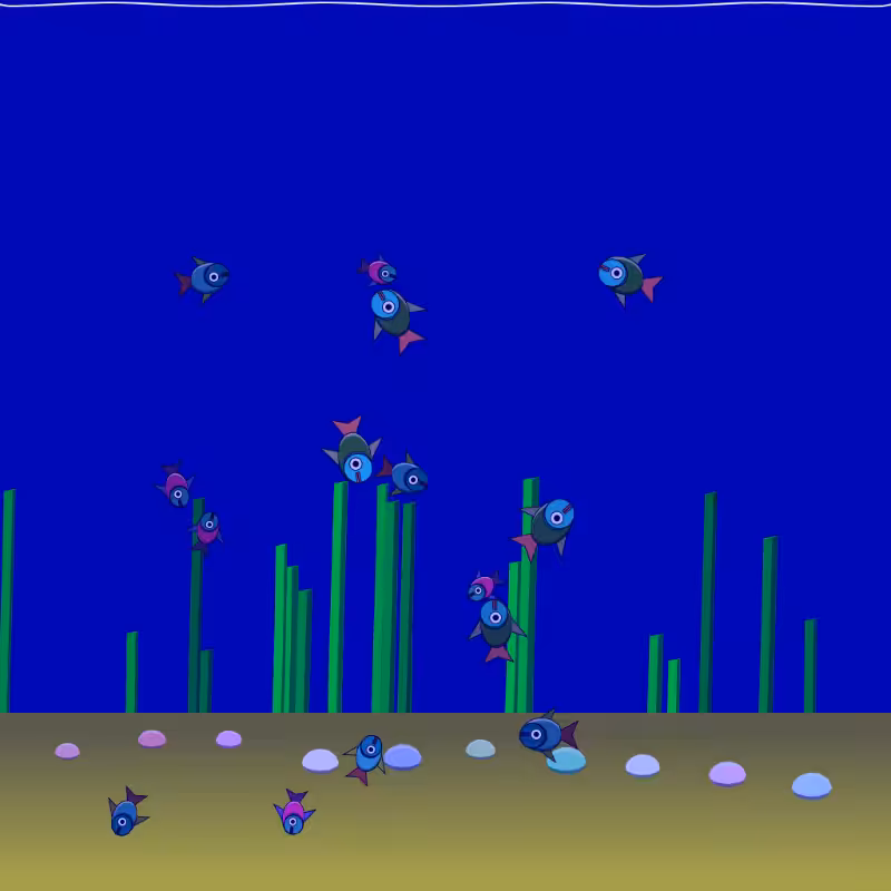 Underwater Schooling #24