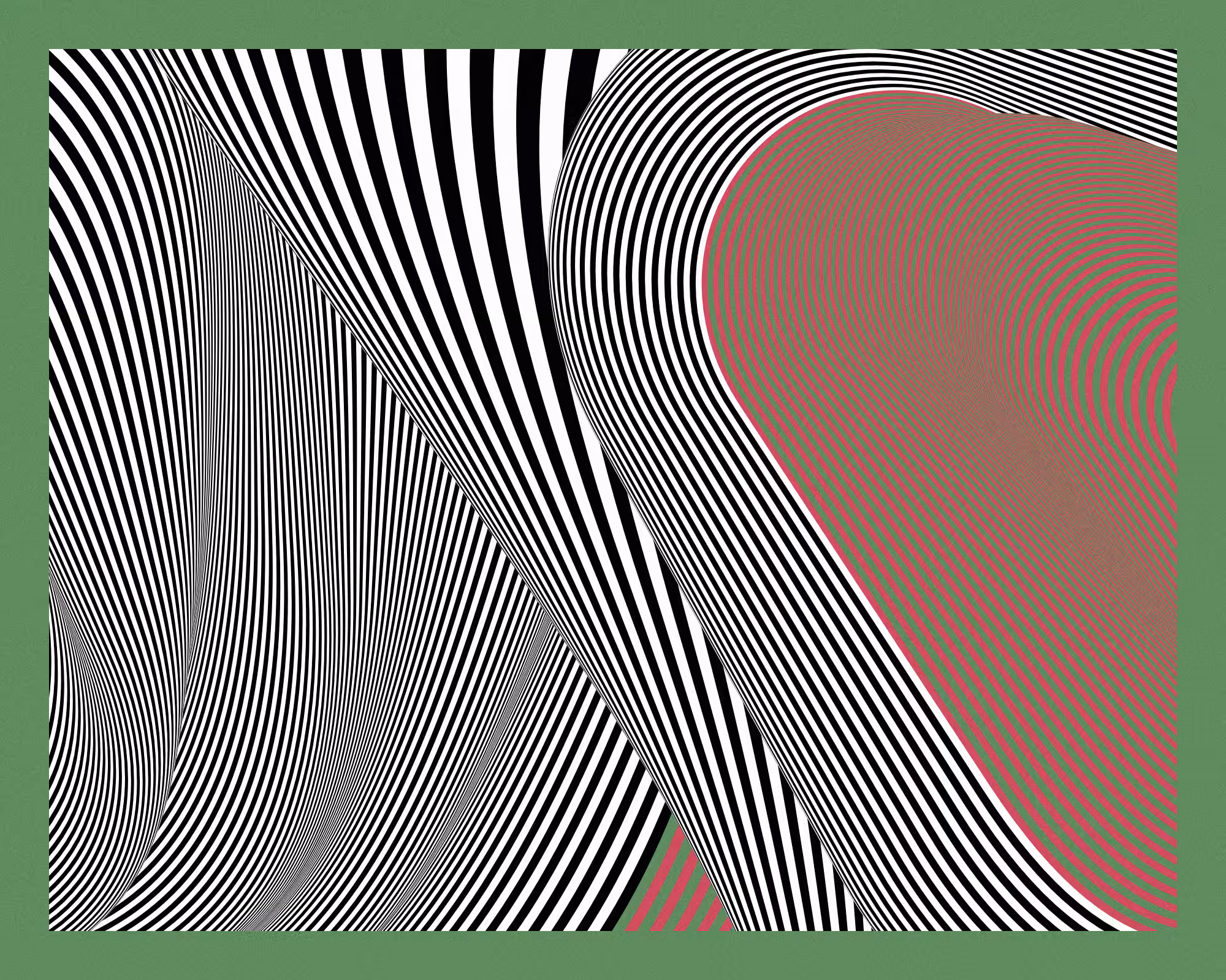 Alternating bands of color #191