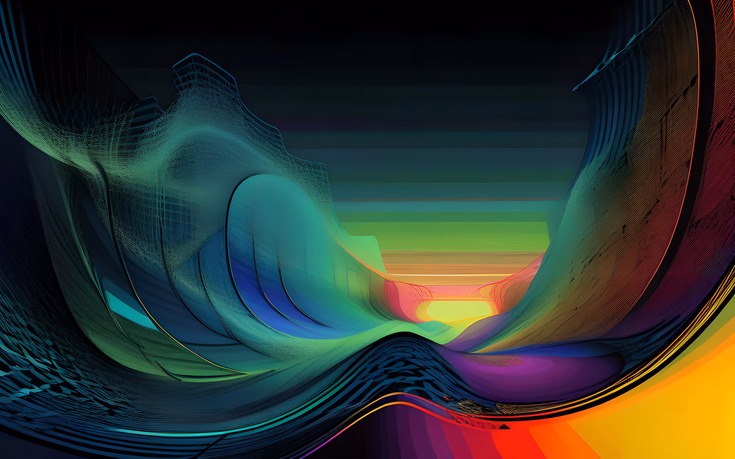 AI imagines famous generative artworks #216