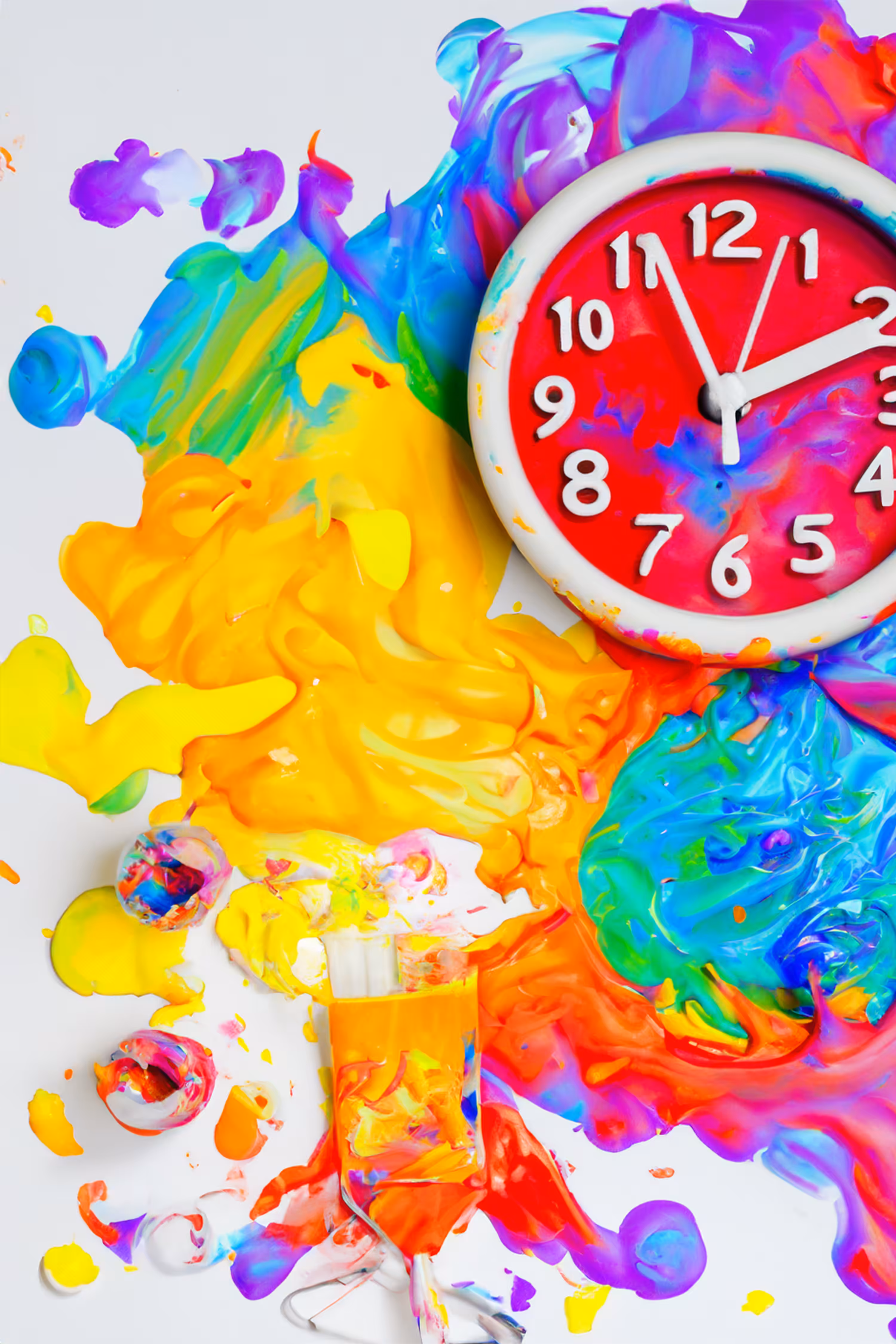Paint and Clock 10