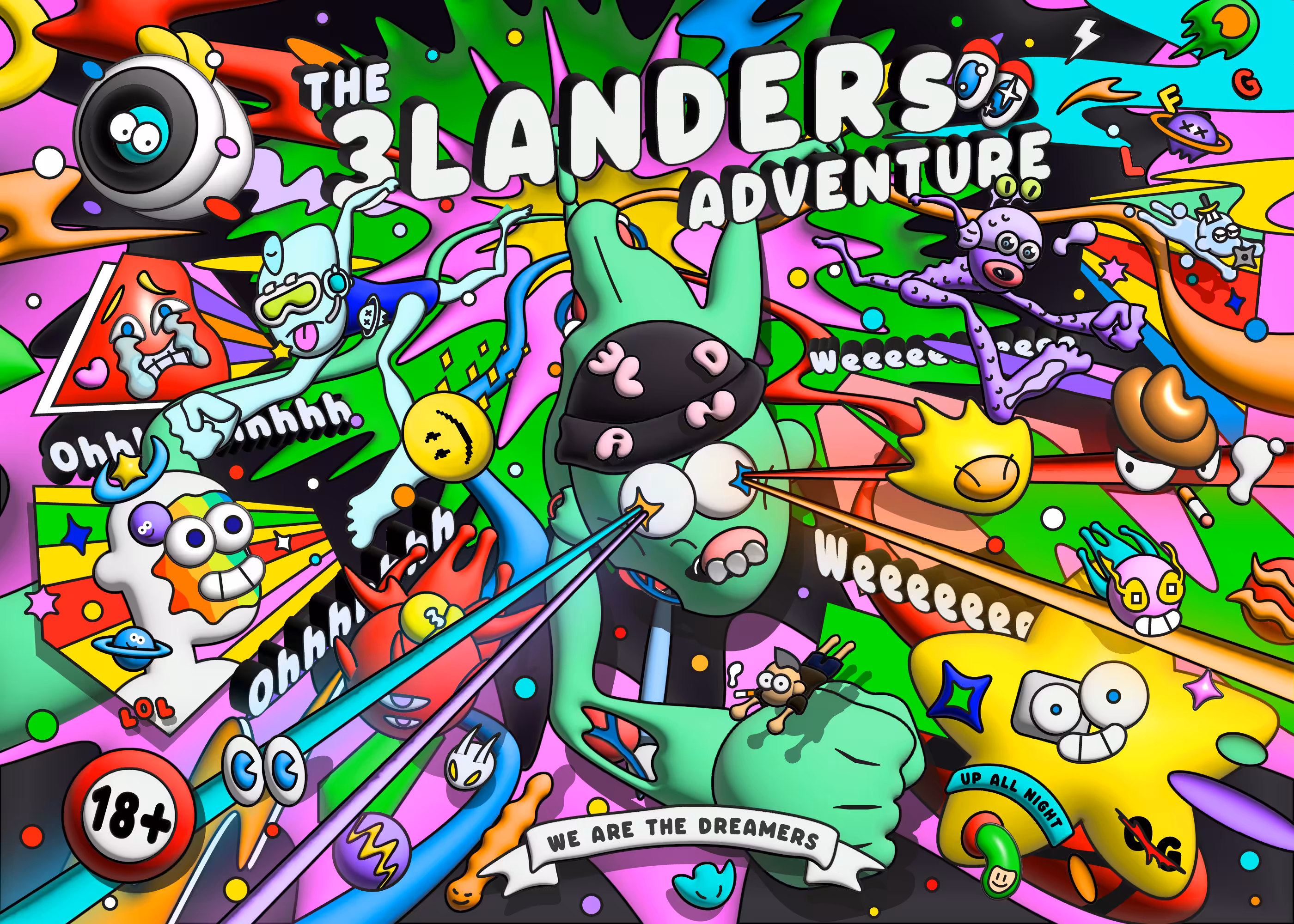 FFE600 Treasure: The 3 Landers Adventure