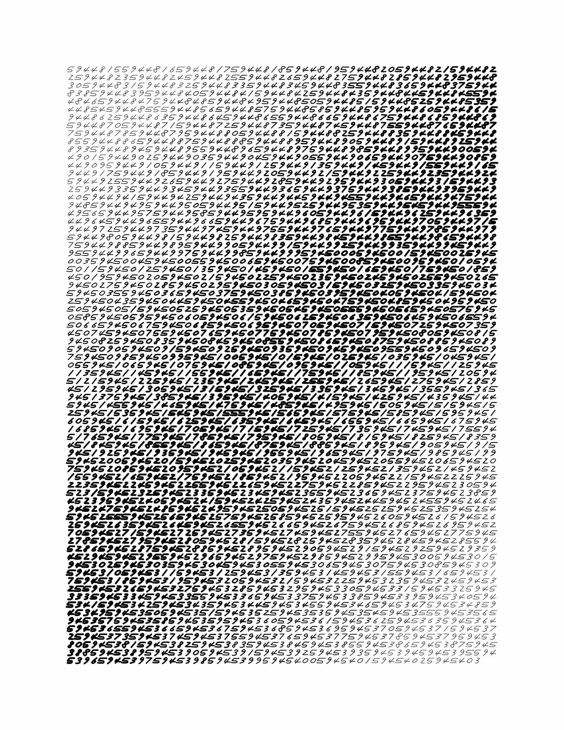 Endless (5,607,250 to Infinity) #1146
