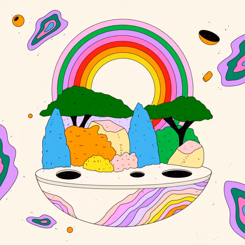 🌈🌴🪐 #18