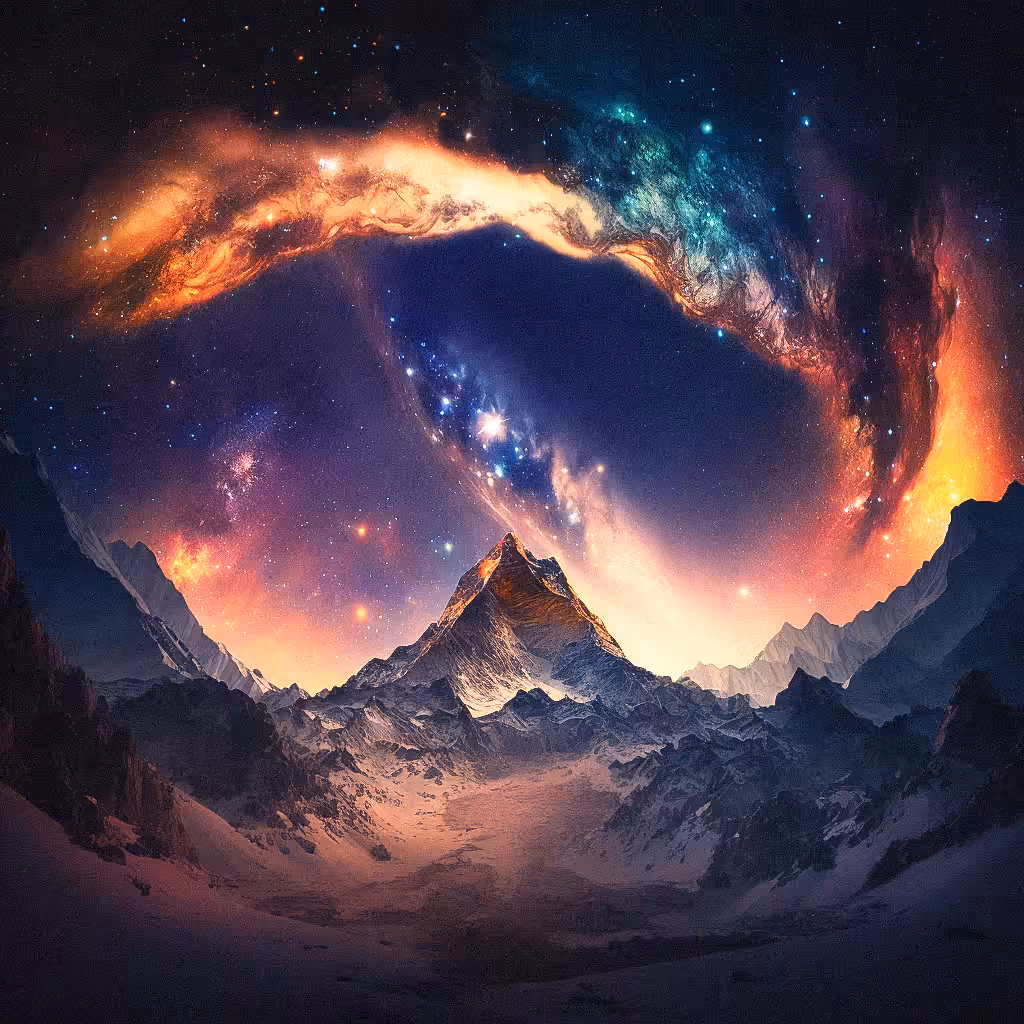 Hidden Paradise: Cosmic Mountain