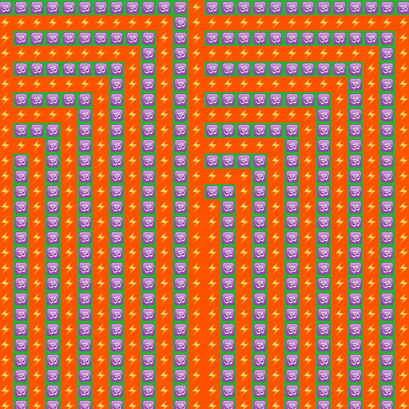 Elementary Cellular Emoji Automata #517