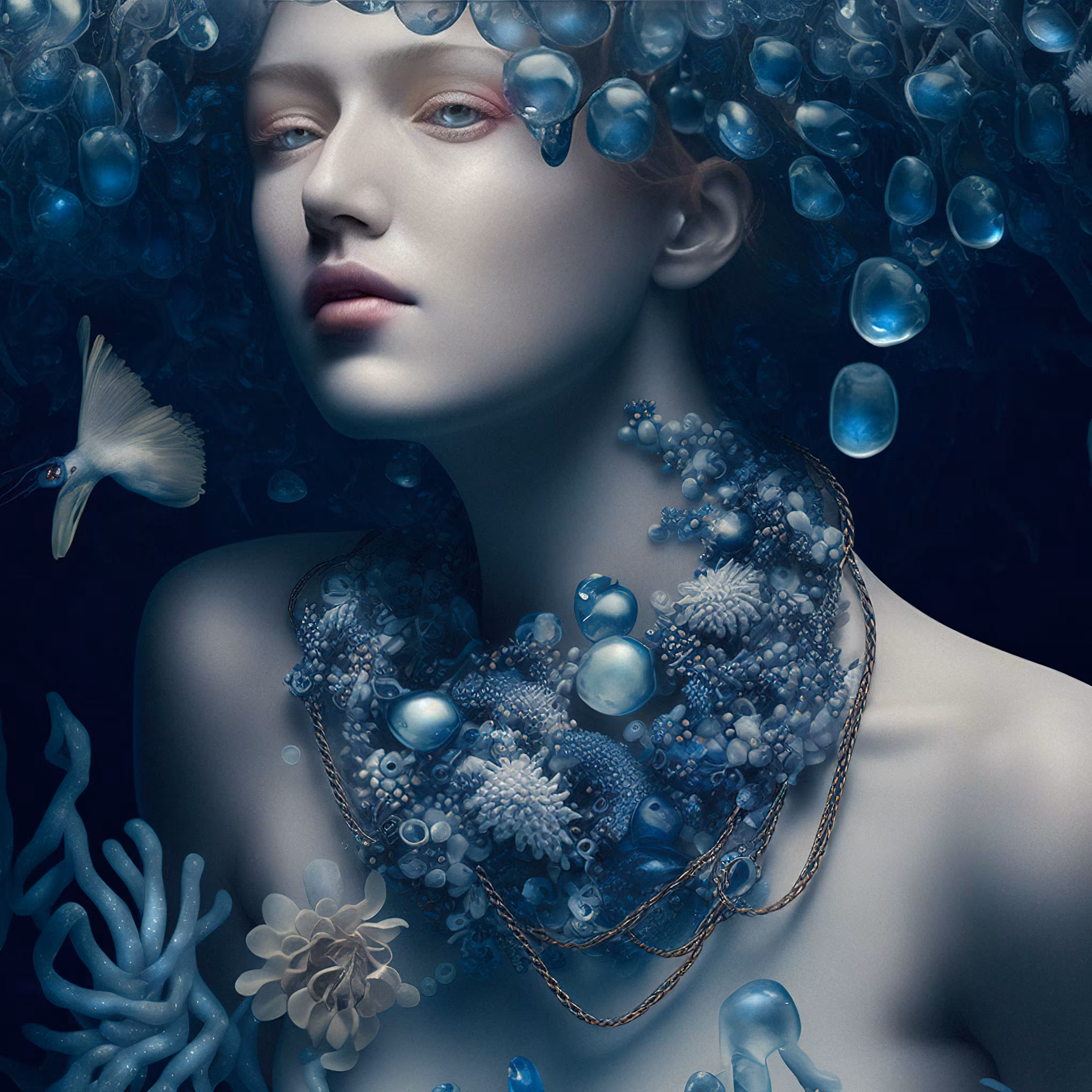 deep blue