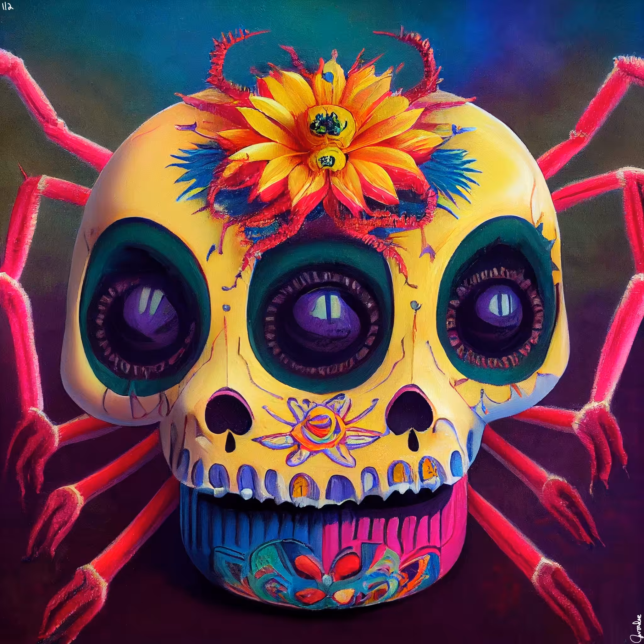 sugar skull #112