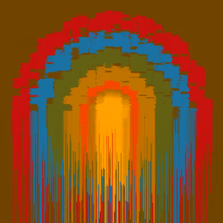 Melted flower #11