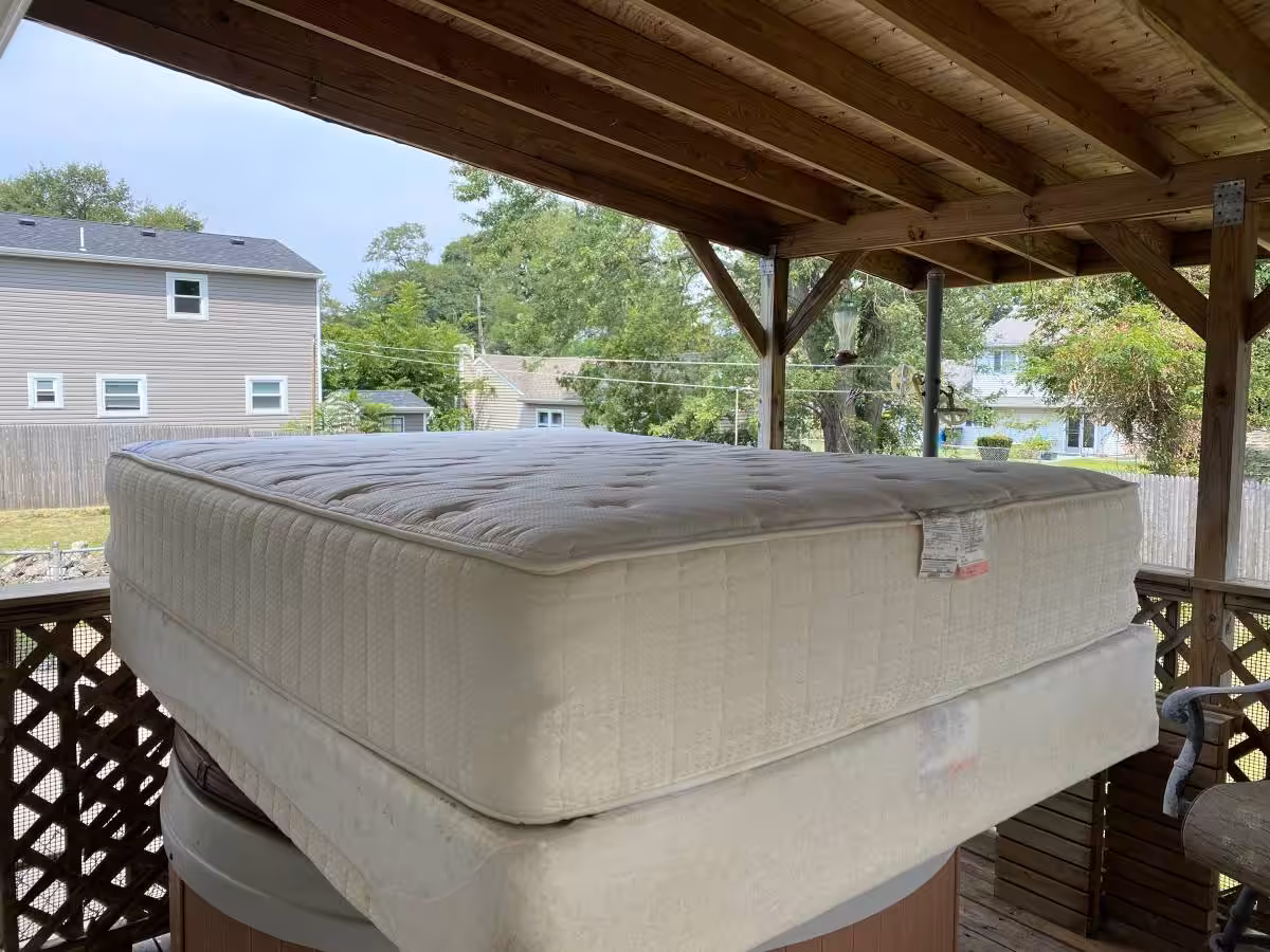 Free - Used Mattress and Box Spring (Hazlet)