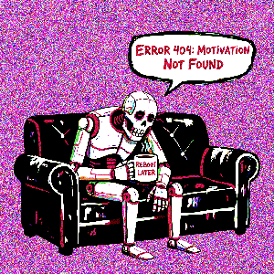 Quote Of The Day: Error 404 Motivation Not Found