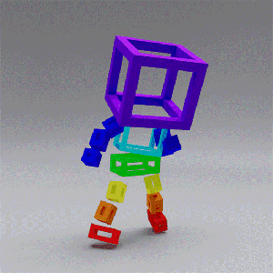 Rainbow Cubes Avatar