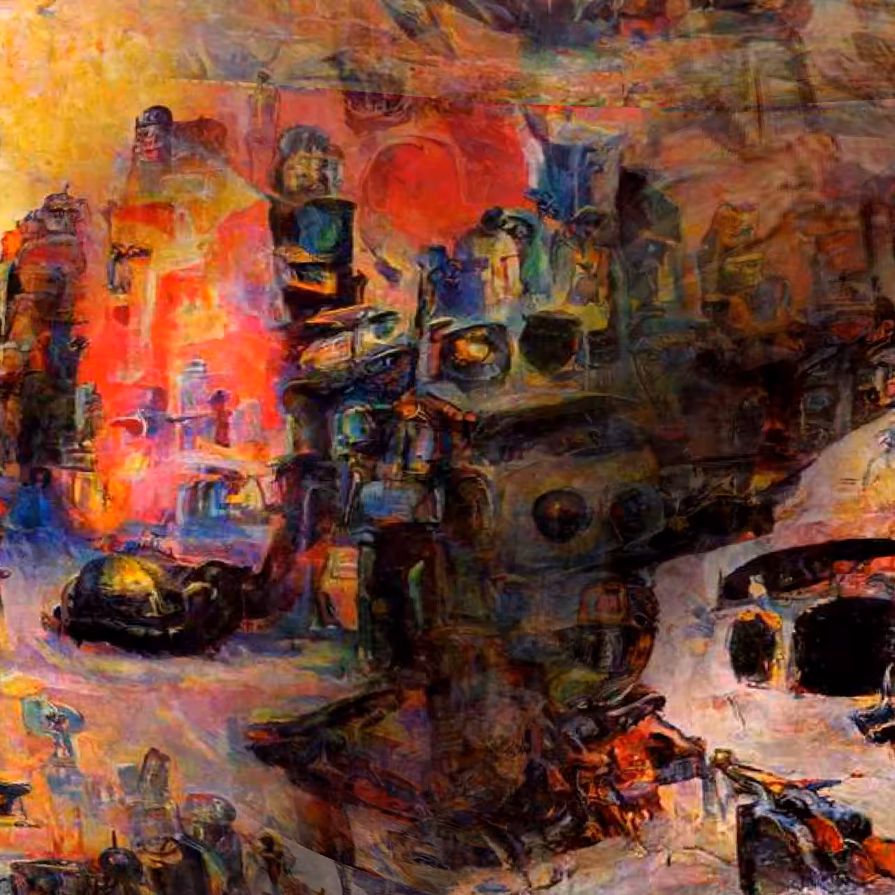 the fabric of time as contemporary ruins #29