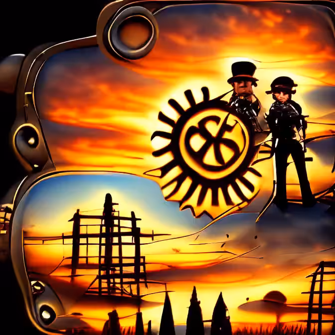 Steampunk Sunset 2