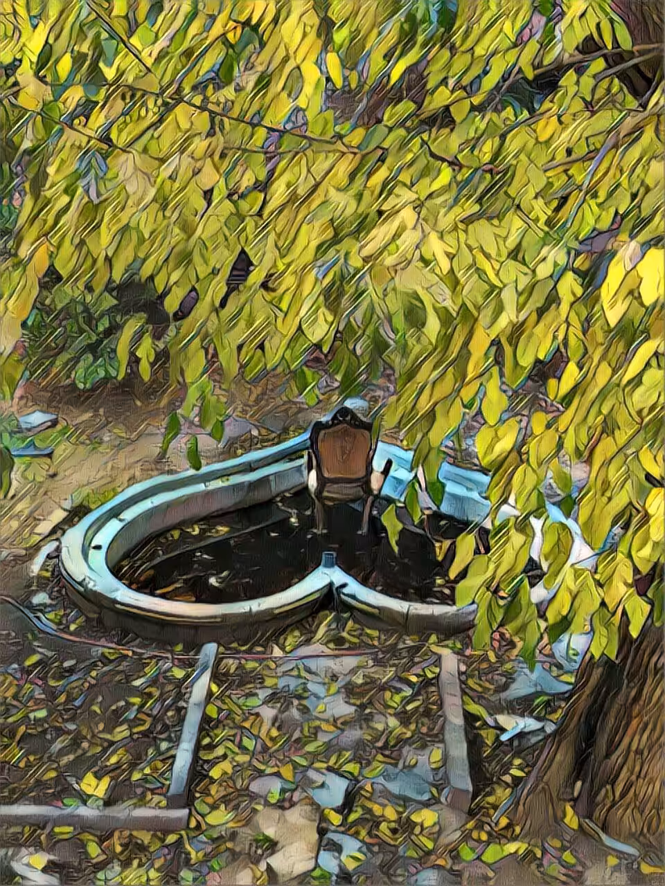 The story of a muddy pond