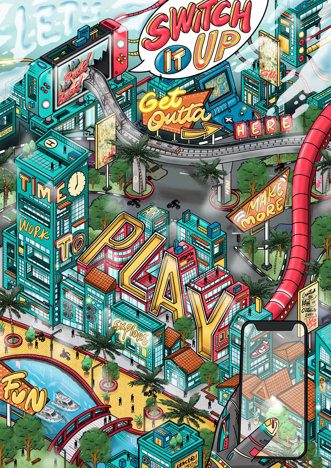 Time to Play // Isometric