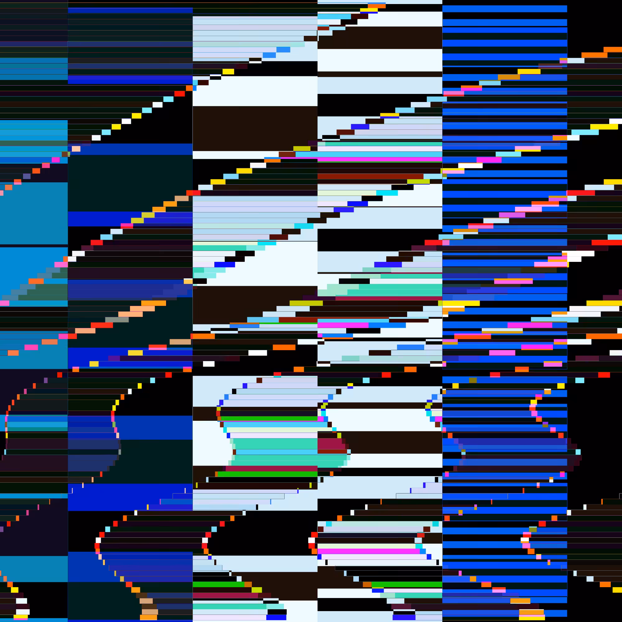 Glitchometry Stripes #75