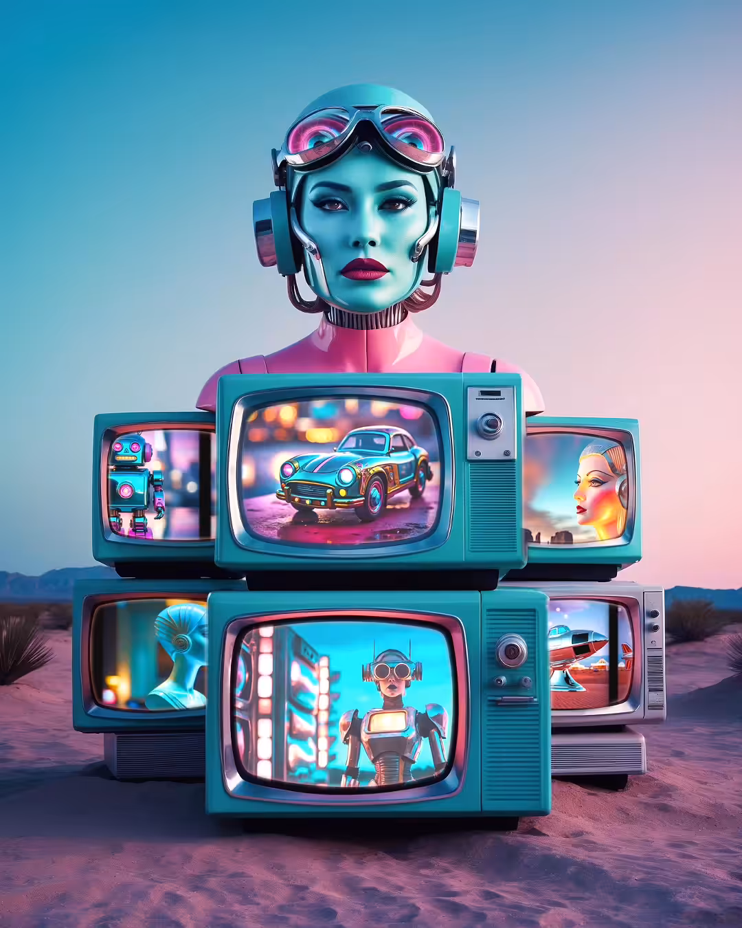 Screens of Retro Future Past