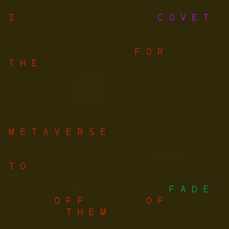I wish for the metaverse ... #89