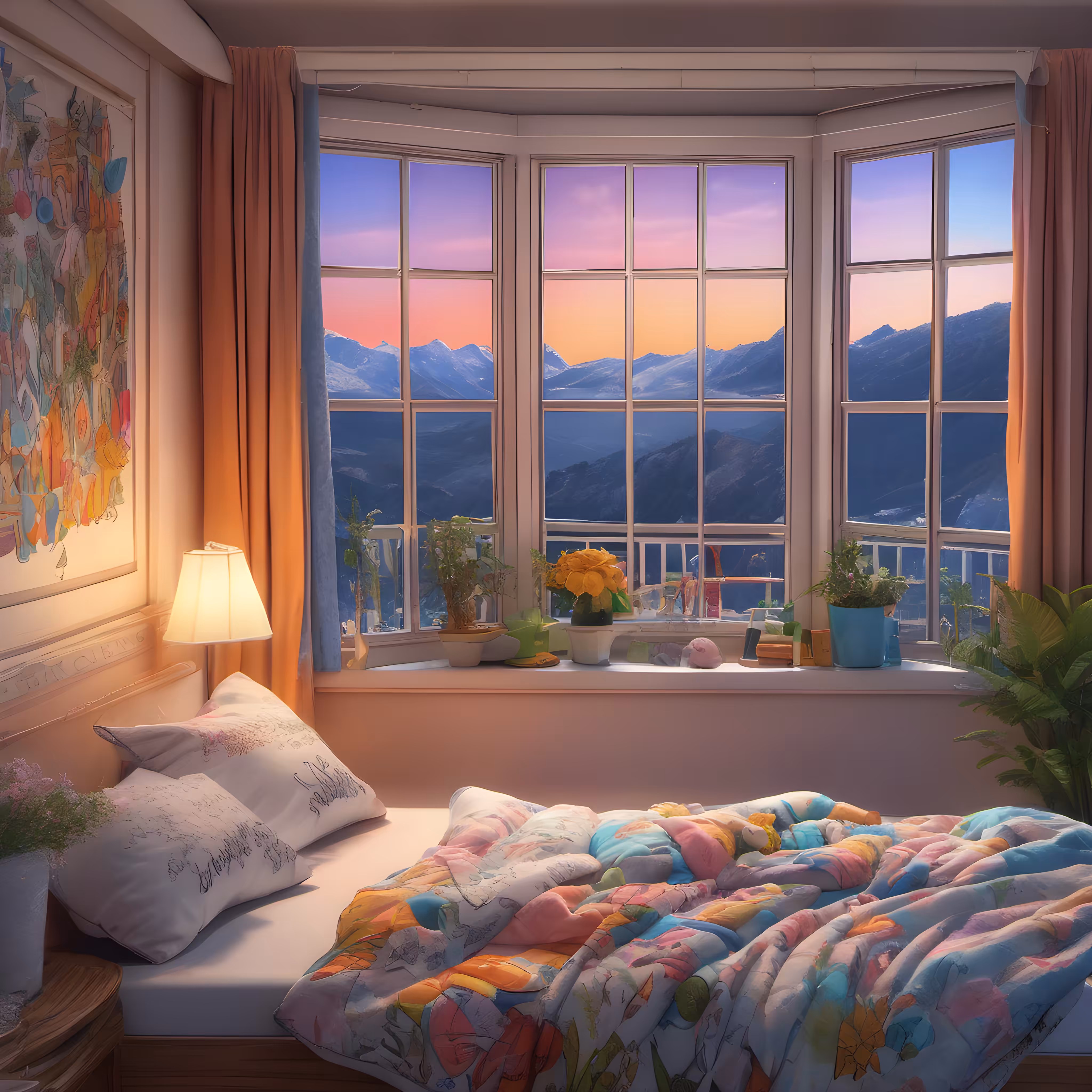 "Serenade of the Sunset: A Bedtime Journey"