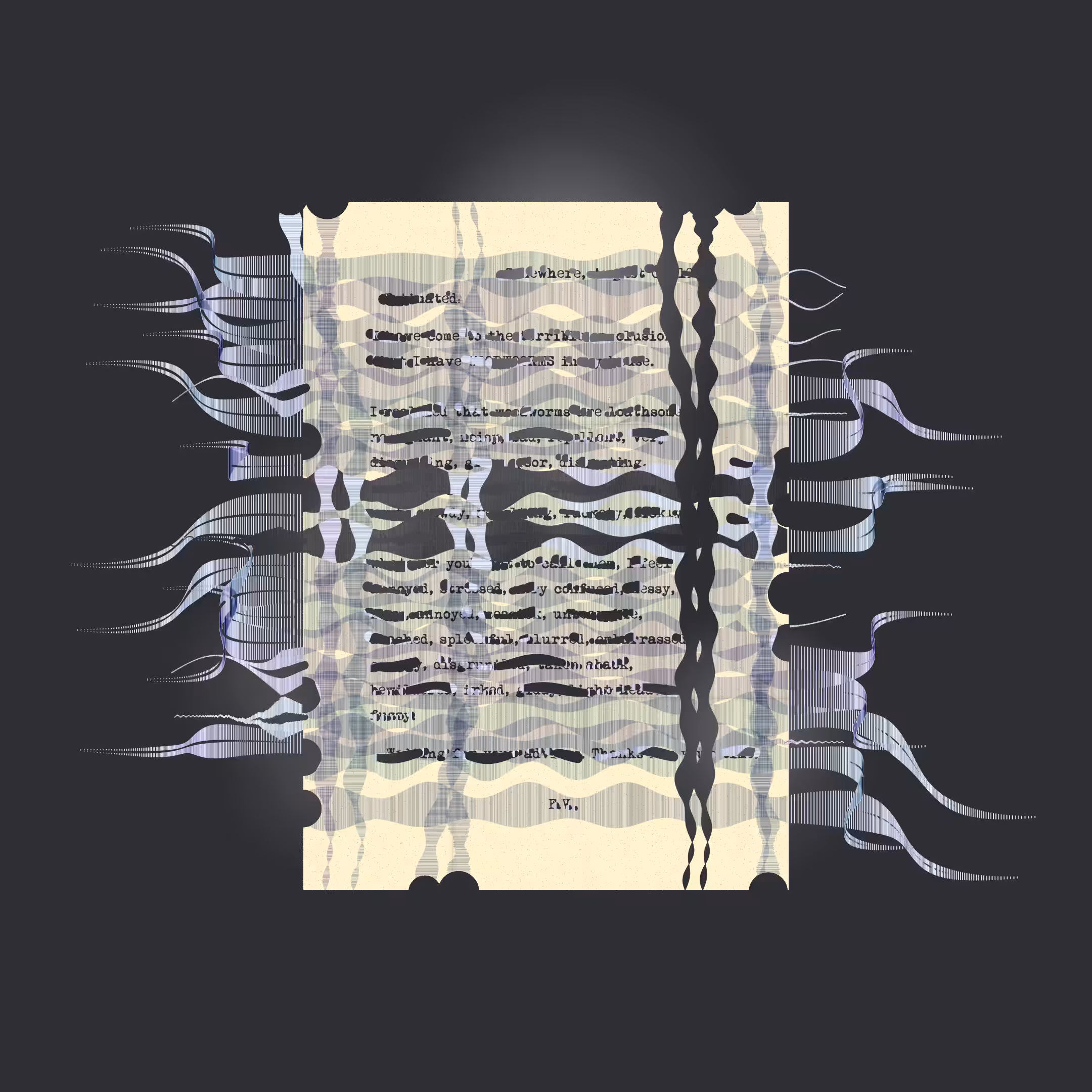 Word-eating worms #106