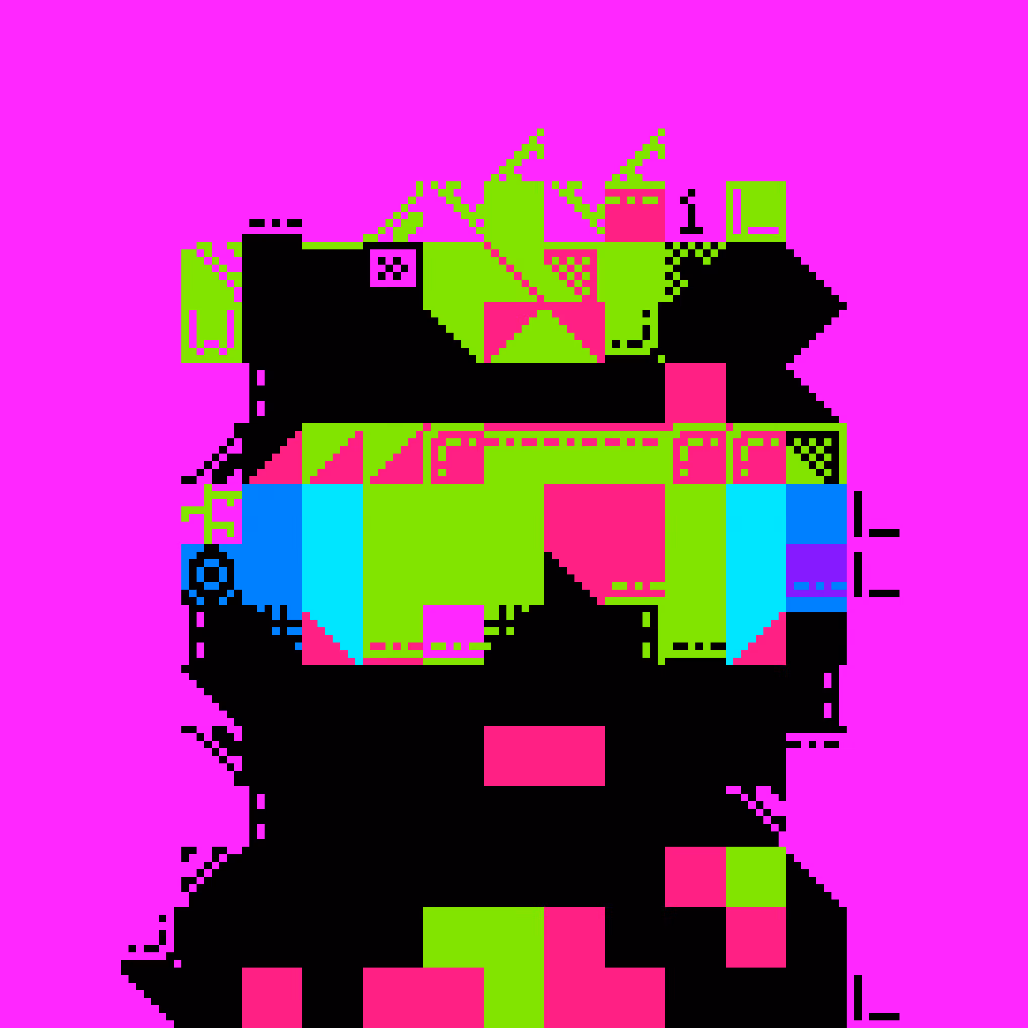 MIGGLES ON ASCII: NeonByte