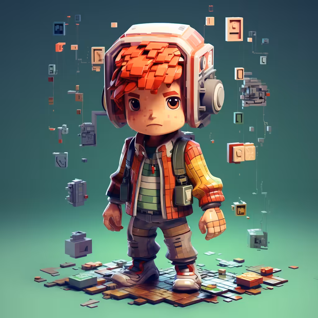 Tez Pixel Figure #165