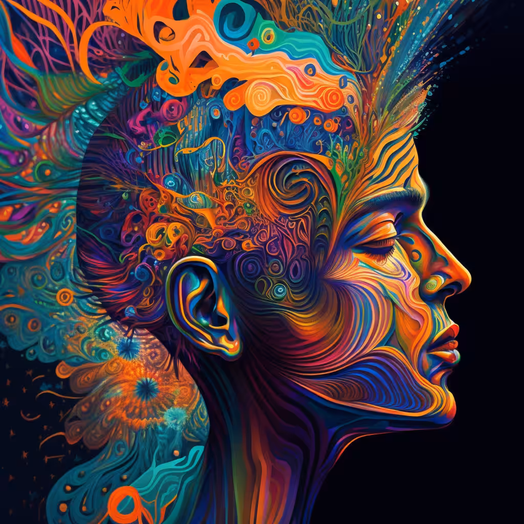 Psychedelic Art: Psychedelic Brain