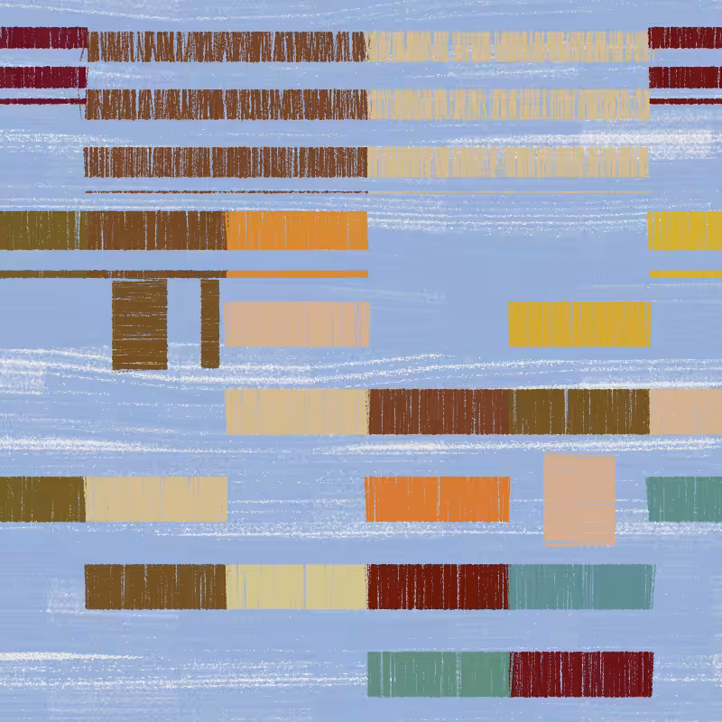 Composition #3 Patchwork Quilt #156