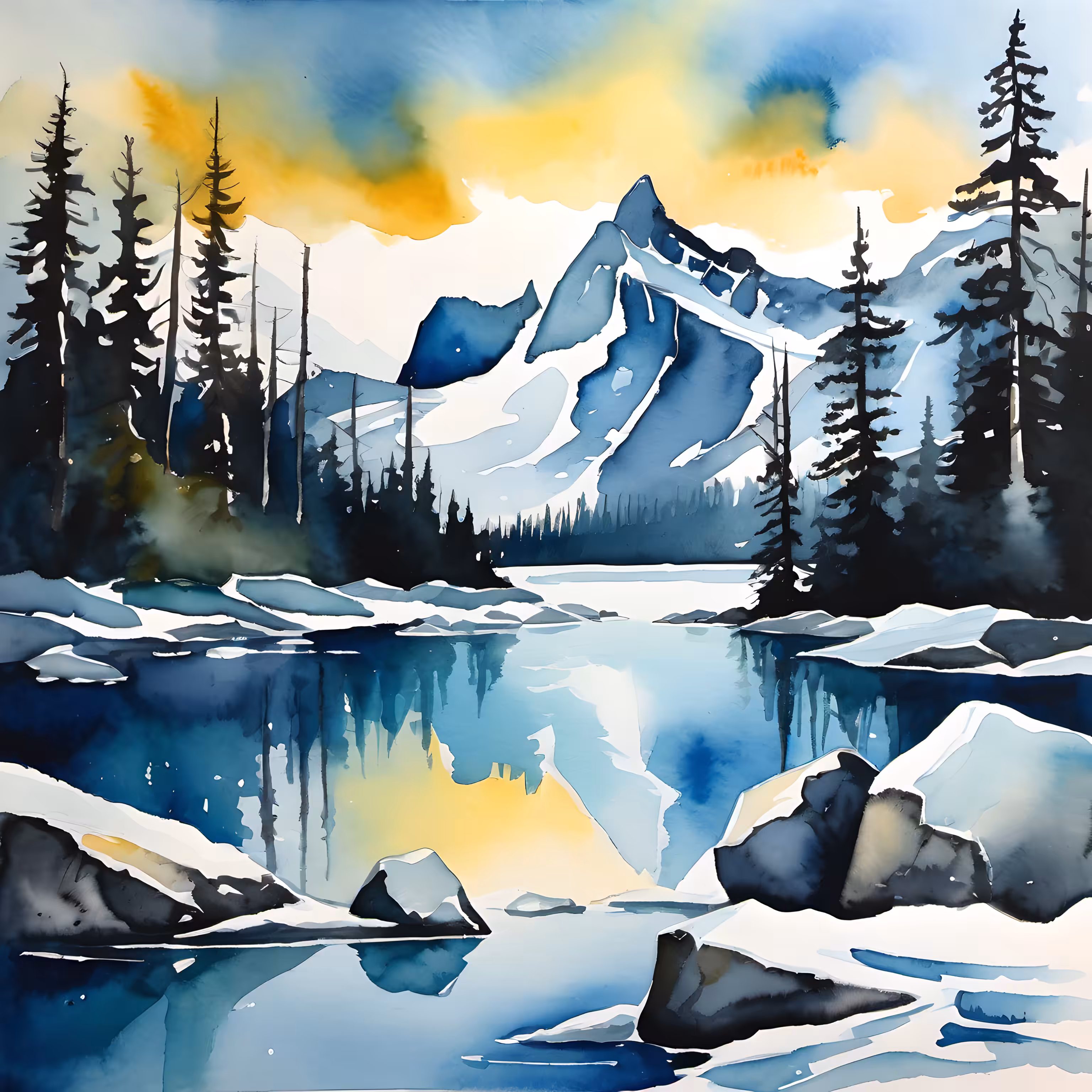 Glacial Lakes #30