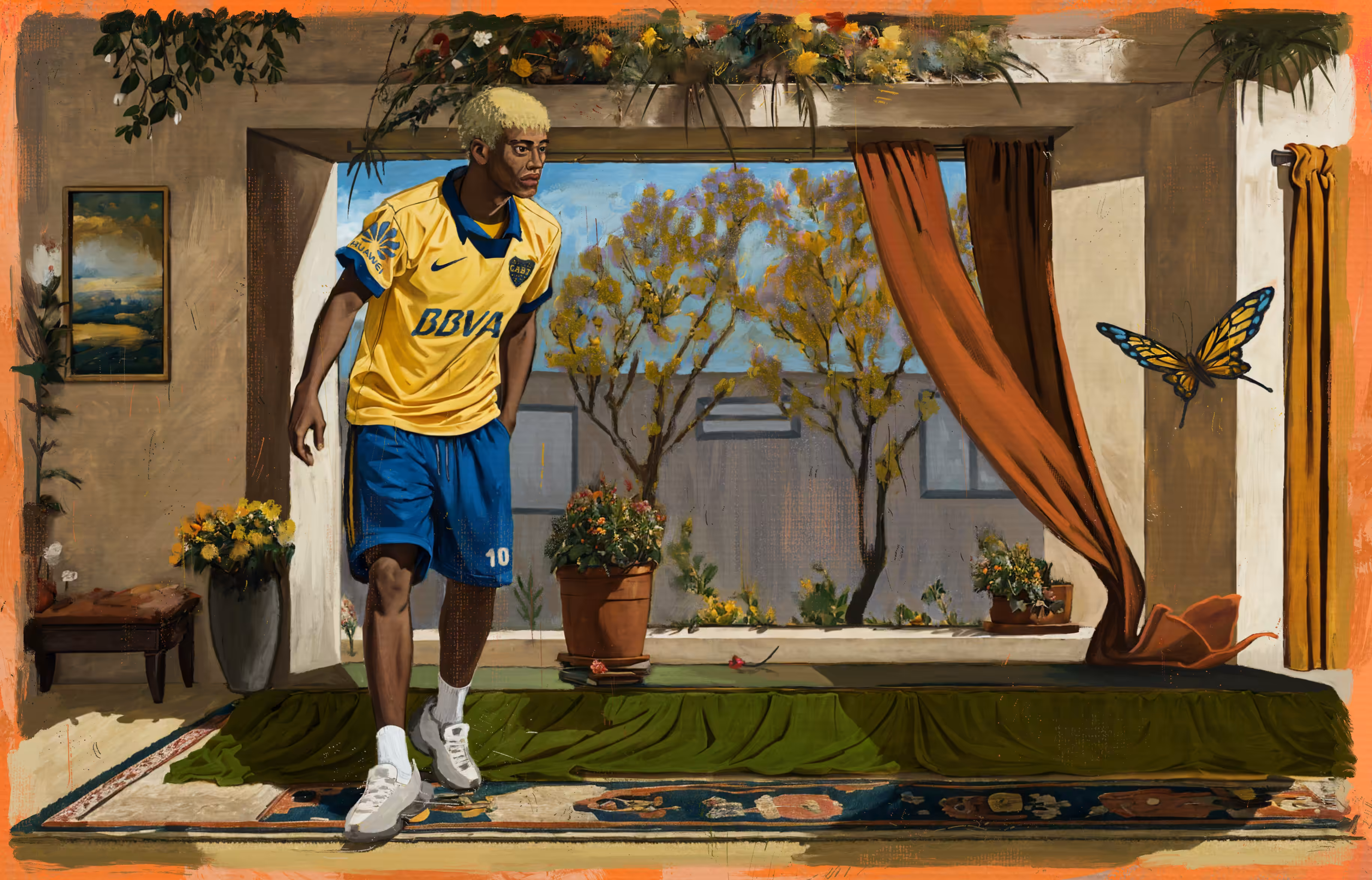 " Coming through the window "