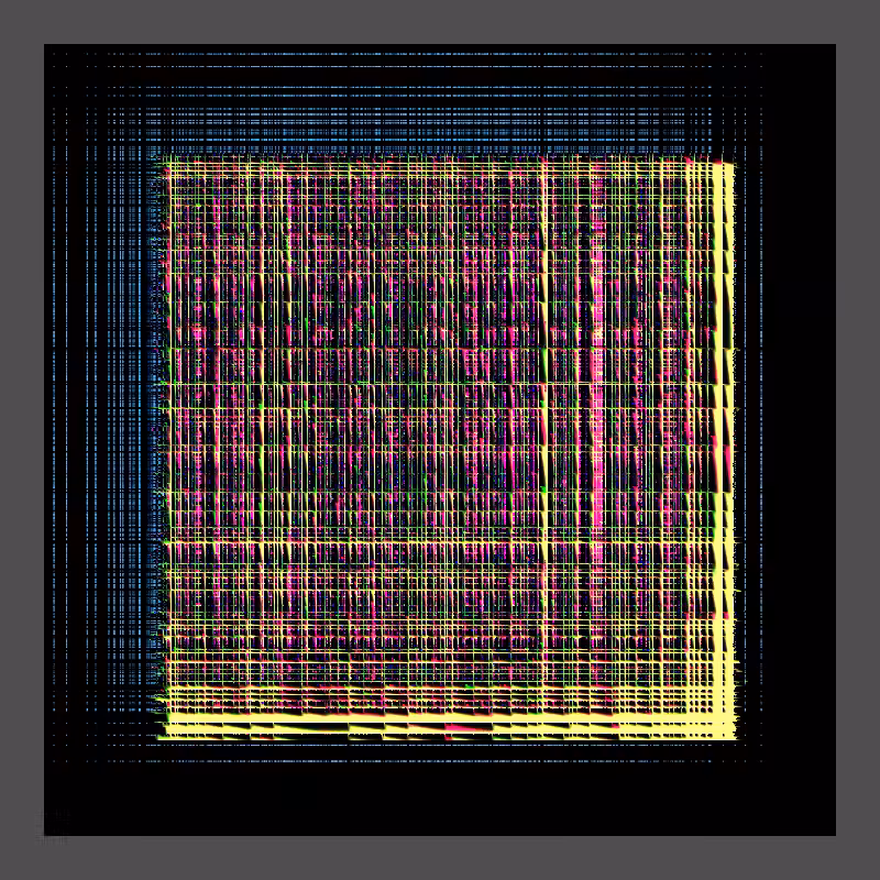 Analog Grid Burn #15