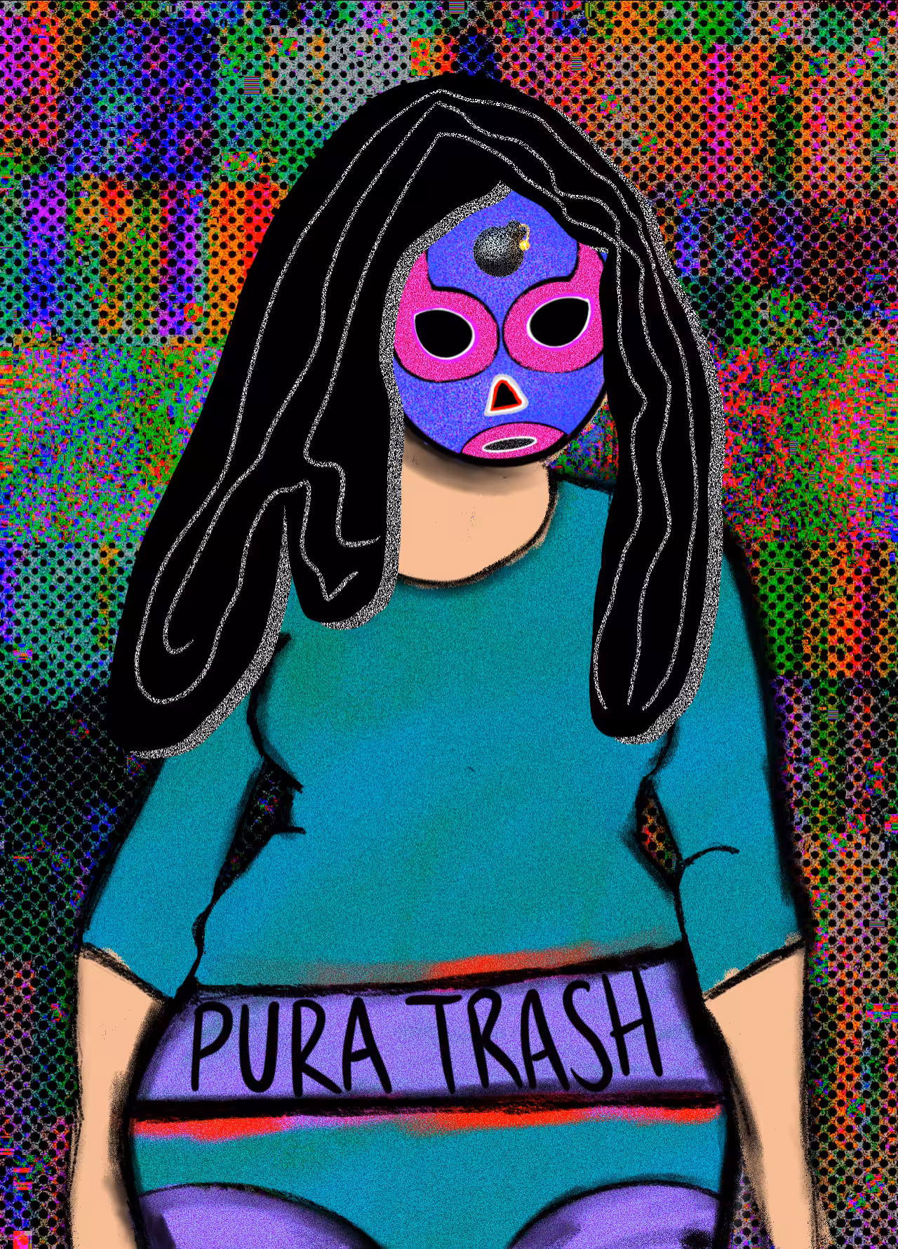 NFT luchadora #59