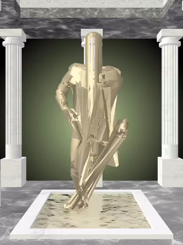 HeavenComputer: The Injured Faded Gold Man #289