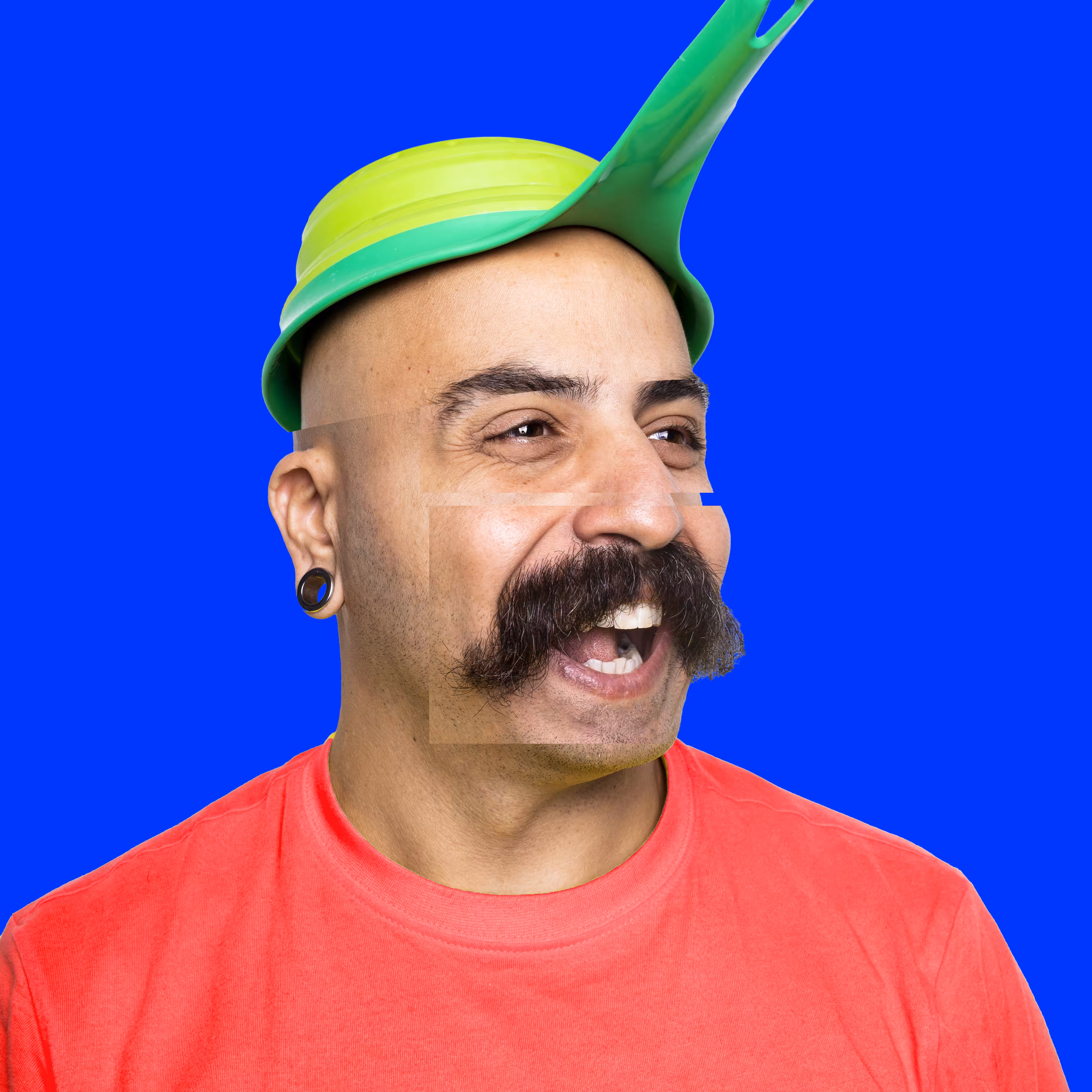 The crypto moustache man #16