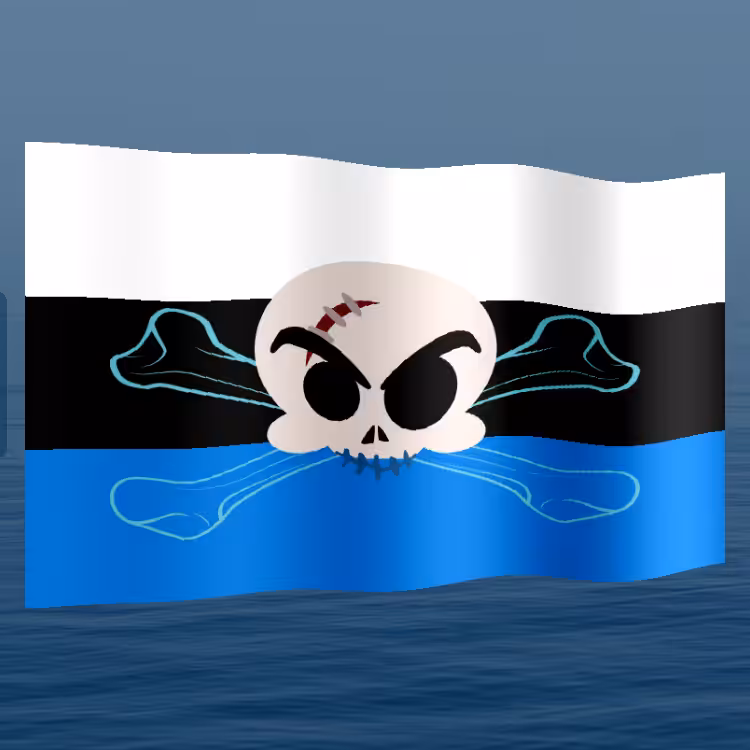 Jolly Roger Flag #174