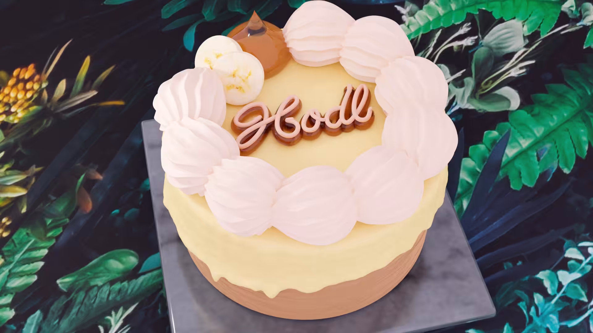 "Hodl" Cake - Banana Chai